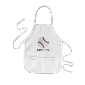 Tablier Enfant Baseball personnalisé sur Garçons verts