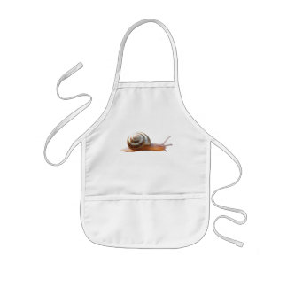Tablier Enfant Bavoir de bébé de ~ d'escargot