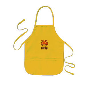 Tablier Enfant Bébé Champignon