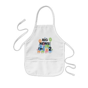Tablier Enfant Big News Circus 2nd Birthday T-shirts et cadeaux