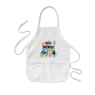 Tablier Enfant Big News Circus 4th Birthday T-shirts et cadeaux