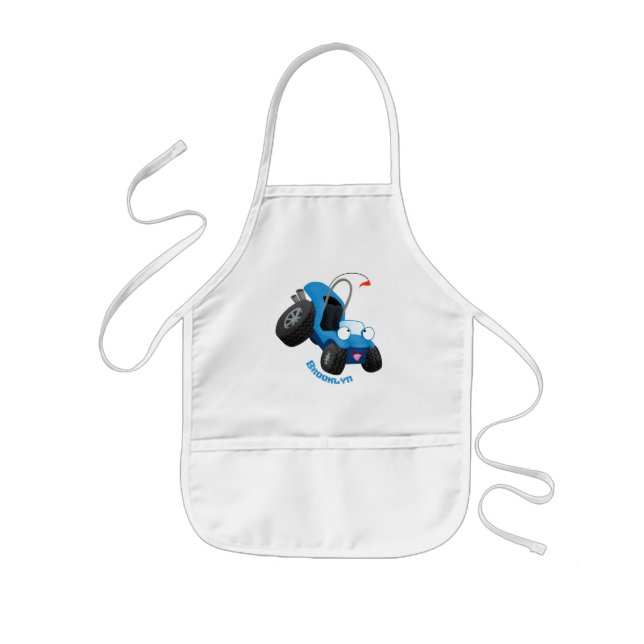 Tablier Enfant Boggy dune mignonne hors route (Devant)