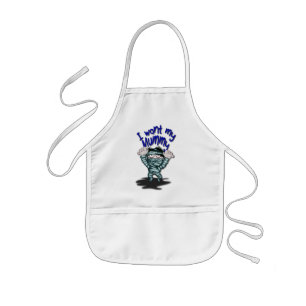 Tablier Enfant Bonne maman d'Halloween