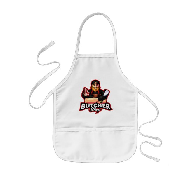 Tablier Enfant Boucher's Delight Apron - Artistérie culinaire (Devant)