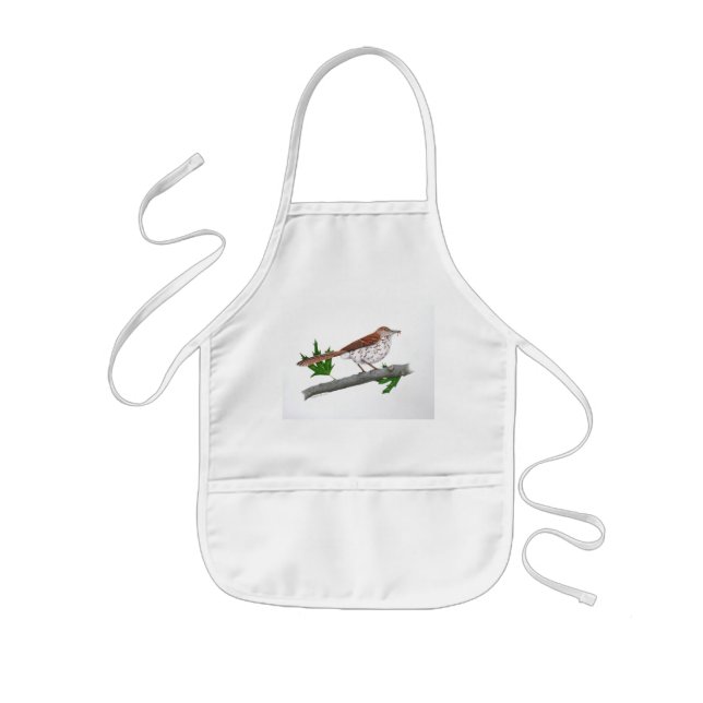 Tablier Enfant Brown Thrasher Apron Enfants (Devant)