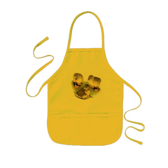 Tablier Enfant Buff Pomeranian Goslings (Devant)