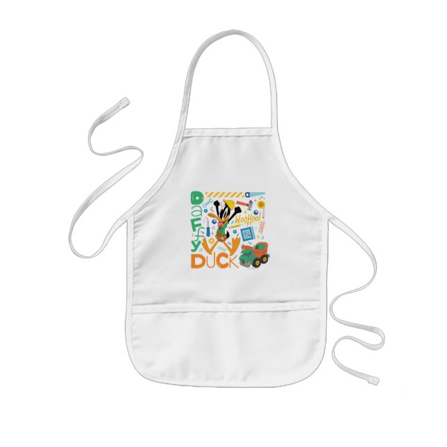 Tablier Enfant BUGS BUNNY BUILDERS™| DAFFY DUCK™ Outils de travai (Devant)