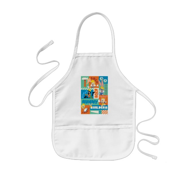 Tablier Enfant BUGS BUNNY BUILDERS™| Grille de personnages (Devant)