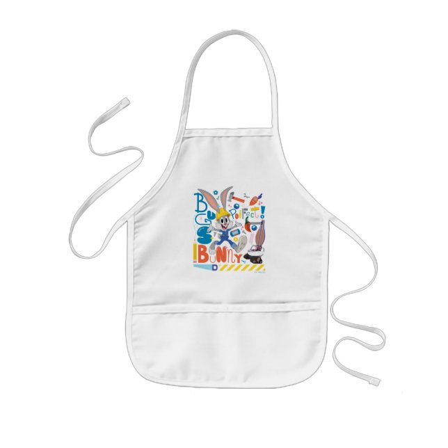 Tablier Enfant BUGS BUNNY BUILDERS™| Outils de travail de BUGS BU (Devant)