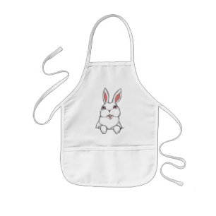 Tablier Enfant Bunny Rabbit Apron Easter Bunny Kid's BBQ Apron