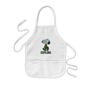 Tablier Enfant cacahuètes   Grande neige extérieure