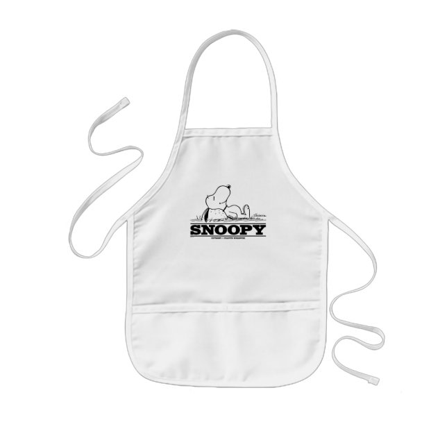 Tablier Enfant cacahuètes | Snoopy Reest Break (Devant)