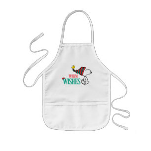 Tablier Enfant cacahuètes   Snoopy & Woodstock Chaleurs