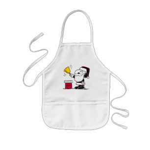 Tablier Enfant cacahuètes Snoopy & Woodstock Père Noël Bell Rin