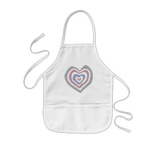 Tablier Enfant Cadeaux de coeur de T-shirts et d'enfants de coeur