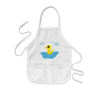 Tablier Enfant Canard en caoutchouc