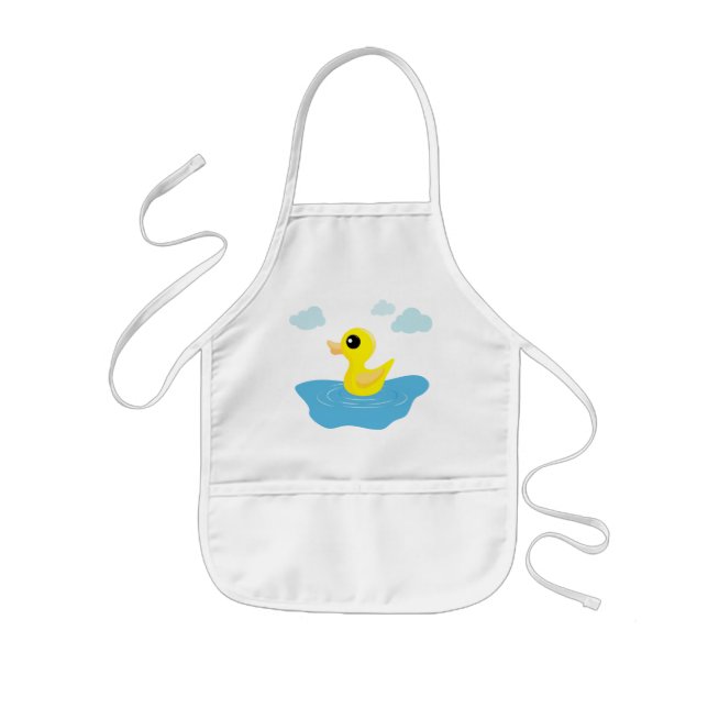 Tablier Enfant Canard en caoutchouc (Devant)