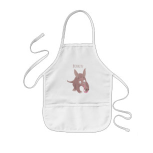 Tablier Enfant Caricature amusante de Aardvark
