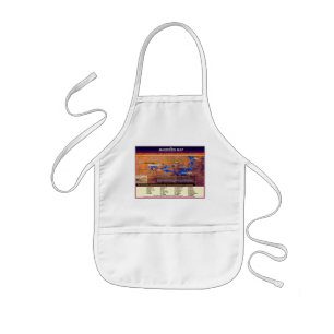 Tablier Enfant Carte Mars Marineris