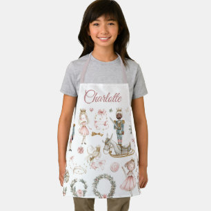 Tablier Enfant Casse-Noisette & Ballerine Nom Pe