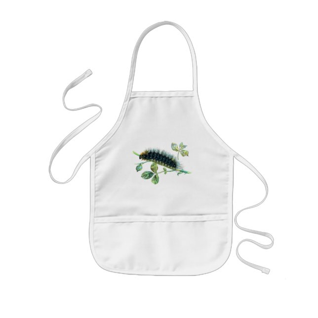 Tablier Enfant Caterpillar Arctia caja (Devant)
