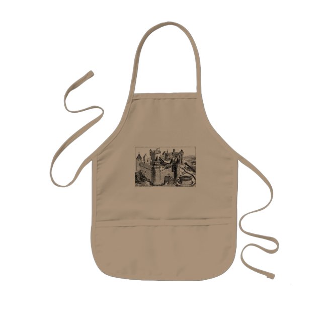 Tablier Enfant Château médiéval Apron (Devant)