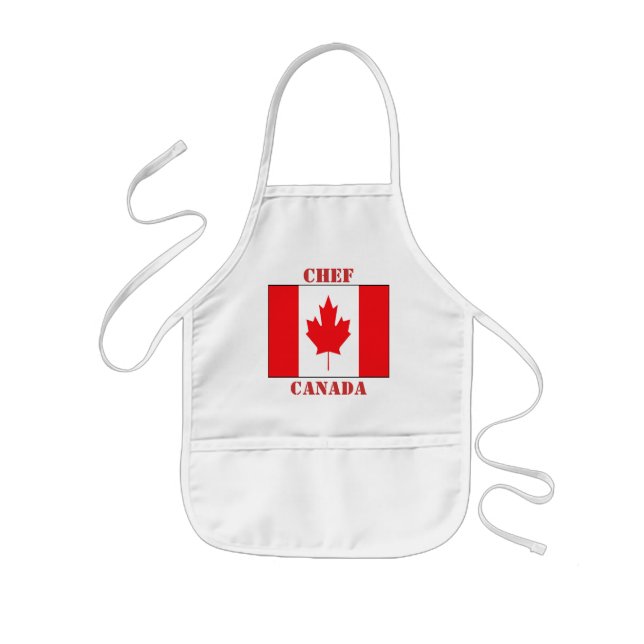 Tablier Enfant Chef Canada Apron (Devant)