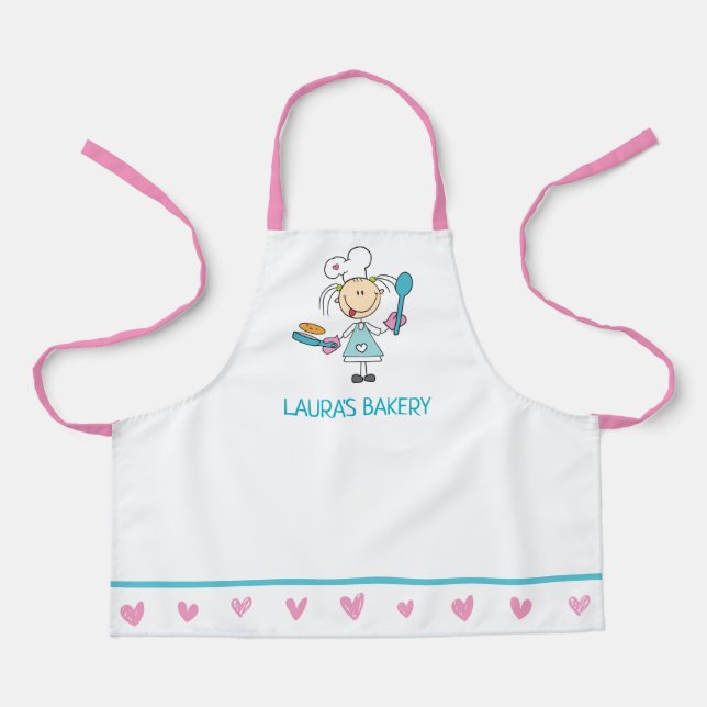 Tablier Enfant Chef Crêpes (Recto)