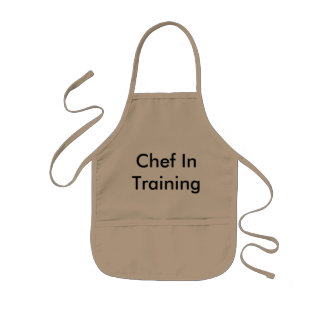 Tablier Enfant Chef dans le tablier des enfants de formation