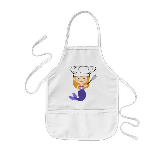 Tablier Enfant Chef de Mermaid (Devant)