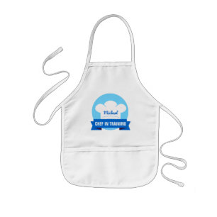 Tablier Enfant Chef en formation Blue Apron