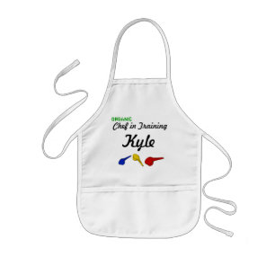 Tablier Enfant Chef organique dans la formation