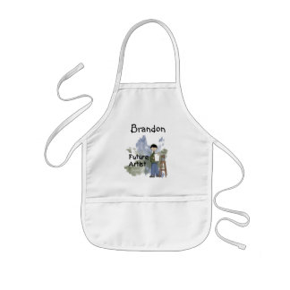 Tablier Enfant Chemise de l'art de l'enfant