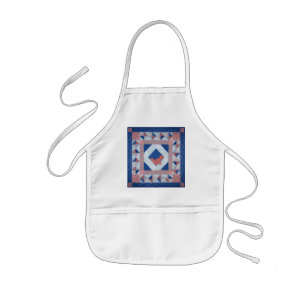 Tablier Enfant Chemise somnolente de peinture d'édredon d'ours