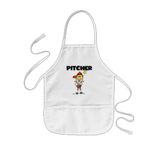 Tablier Enfant Chemises et Cadeaux pour Fille Lanceuse