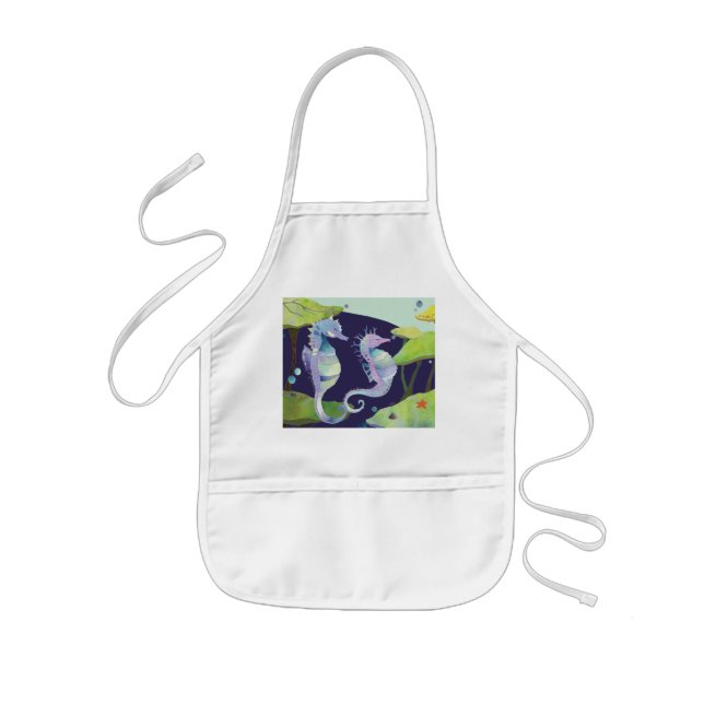 Tablier Enfant Cheval de mer (Devant)