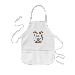 Tablier Enfant Chèvre de Saanen