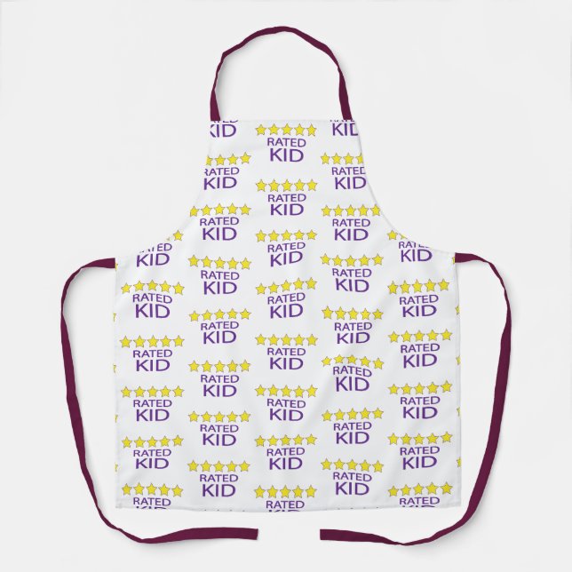 Tablier Enfant cinq étoiles (Recto)