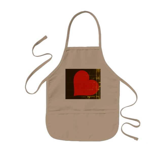 Tablier Enfant Coeur (Devant)