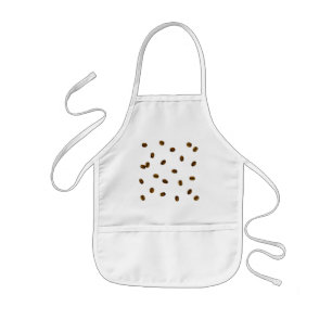 Tablier Enfant Coffee Bean Pattern