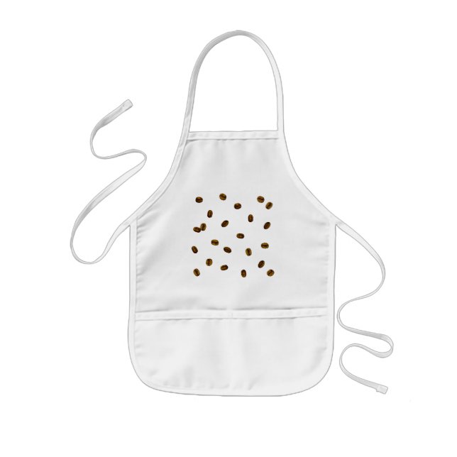 Tablier Enfant Coffee Bean Pattern (Devant)