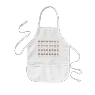 Tablier Enfant Cônes mignons de neige