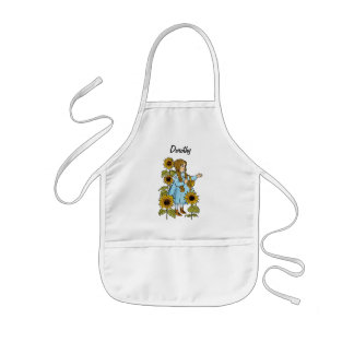 Tablier Enfant Contes de fées vintage de Oz Dorothy Tournesols