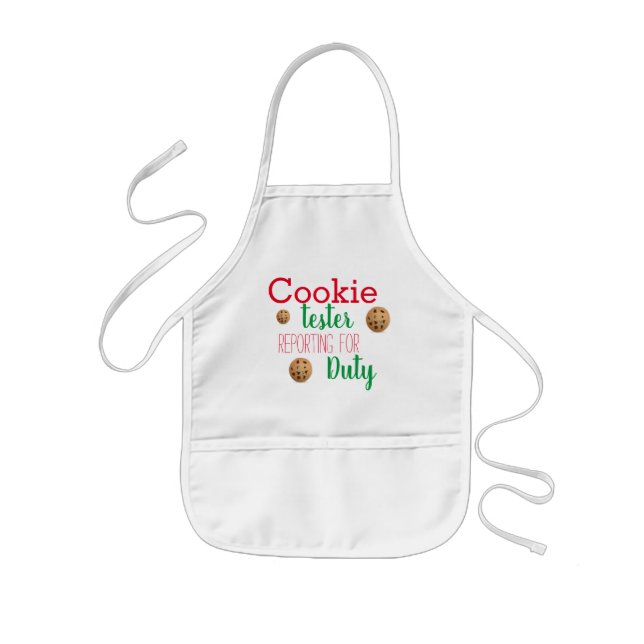 Tablier Enfant Cookie Tester (Devant)