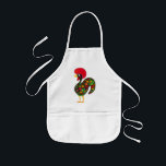 Tablier Enfant Coq de Barcelos nr02 - Galo de Barcelos<br><div class="desc">La légende : Le Portugal - le Barcelos - le symbole célèbre de la ville est un coq, en "O Galo de Barcelos" appelé par Portugais ("le coq de Barcelos"). Une des nombreuses versions de cette légende disparaît qu'un homme riche a jeté une grande partie. Quand la partie était terminée,...</div>