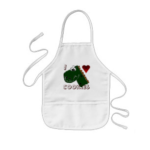 Tablier Enfant Cuisine avec les dinosaures
