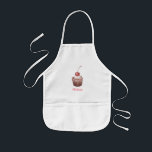 Tablier Enfant Cuisine pour enfants personnalisée Cuisine Cupcake<br><div class="desc">Cuisine pour enfants personnalisée Cuisine Cupcake Monogramme</div>