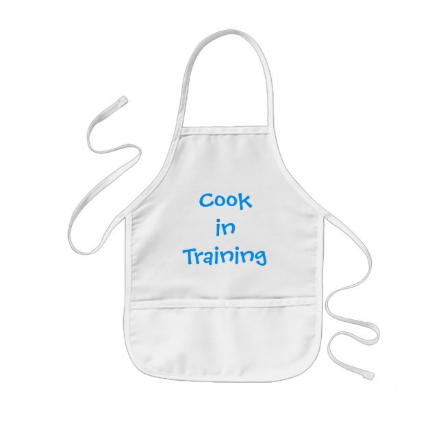 Tablier Enfant Cuisinier dans la formation (Devant)