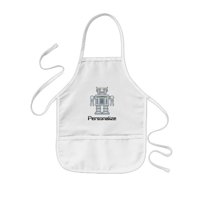 Tablier Enfant Custom arts and crafts apron for small kids (Devant)