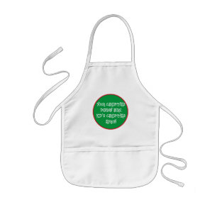 Tablier Enfant "Custom Kid's Apron - Téléchargez votre design
